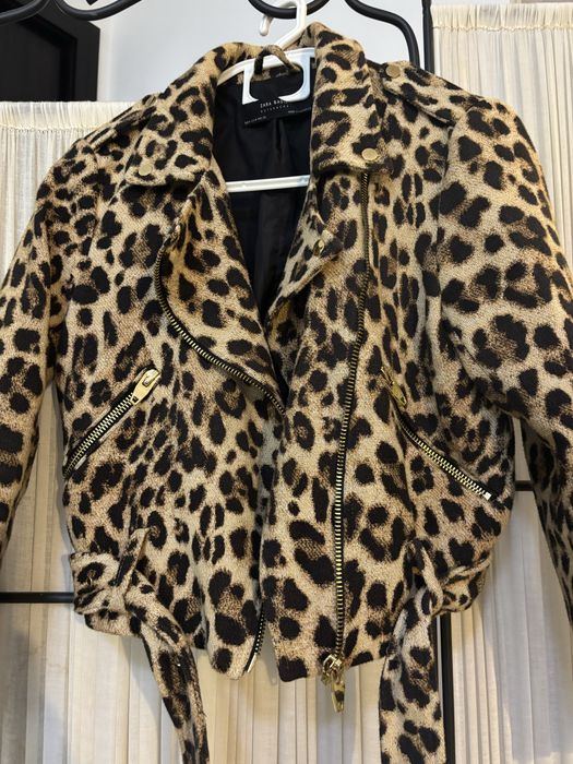 Jacheta leopard print Zara
