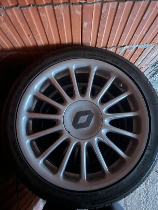 Jante 4x100 R17 cu anvelope de iarna