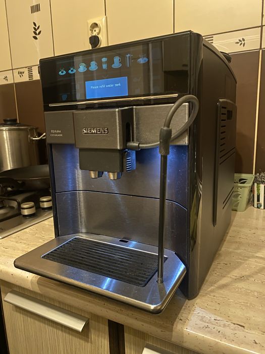 Espressor automat cafea capoucino late Siemens Eq6 Plus Extraclasee