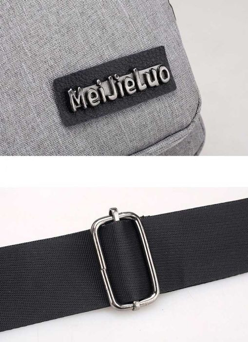 Удобна многофункционална чантараница през рамо с USB