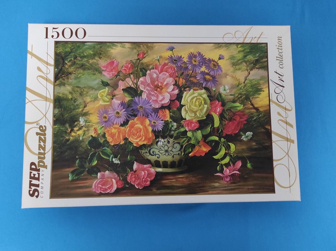 Пазлы Цветы 1500 шт
