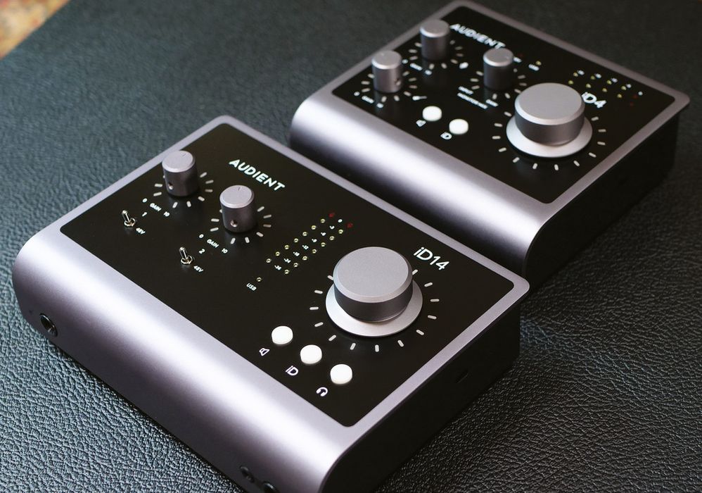 Audient id 14 - rode nt 1A продам аудиокарту + микрофон