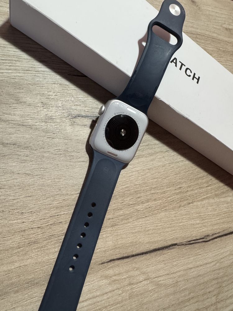 Apple Watch SE (2023), GPS, 44mm Storm Blue Storm Band