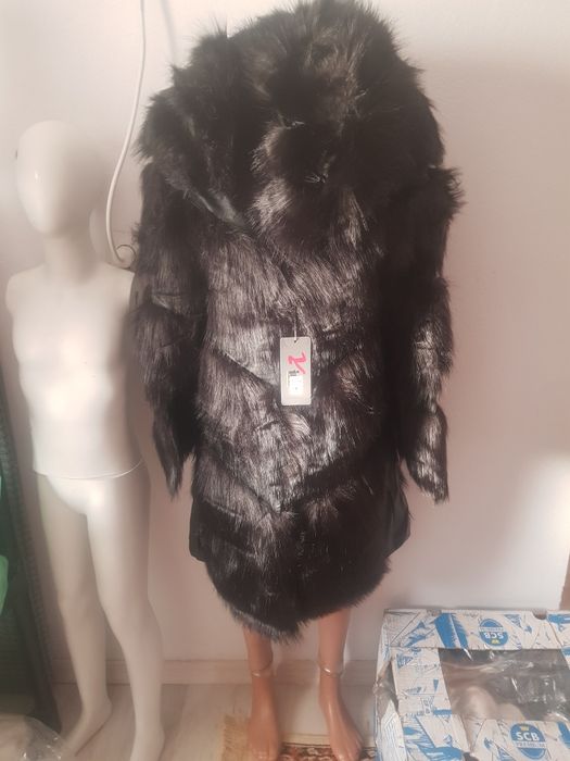 Haina de blană lunga