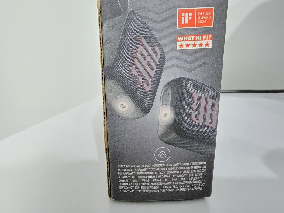 Boxa portabila JBL Go 4, Bluetooth, IP67, negru