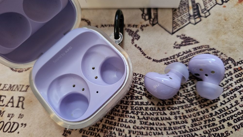Безжични слушалки Samsung Galaxy Buds 2 purple (лилави)