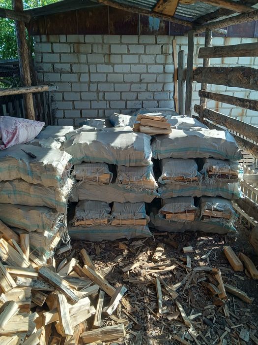 Продам дрова в мешках