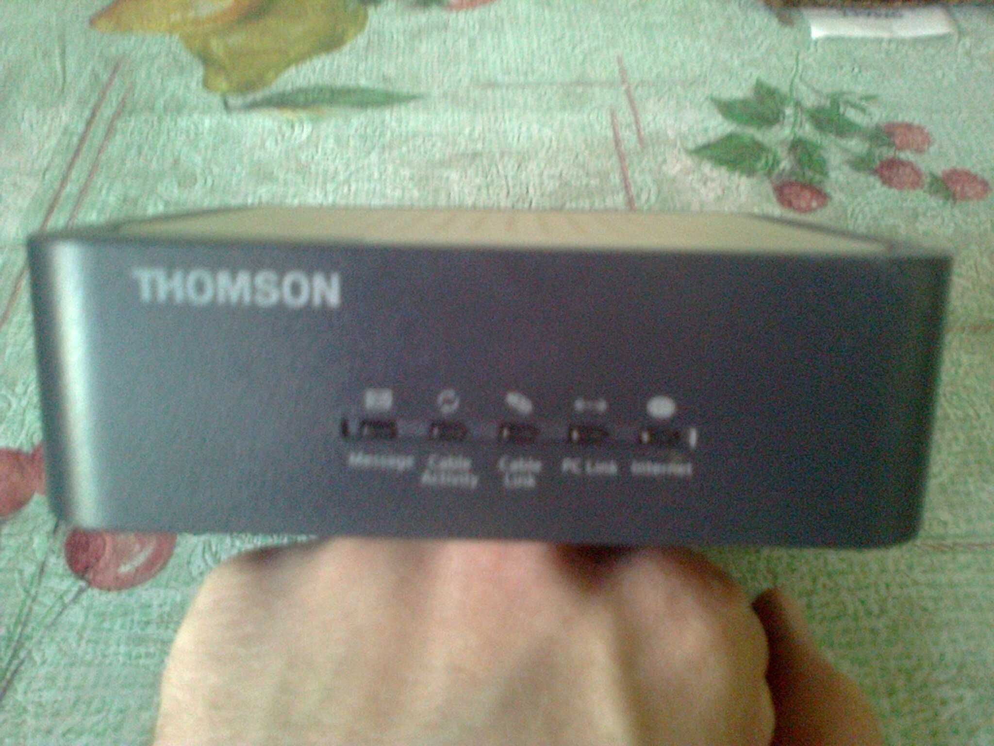 cable modem Thomson TCM420