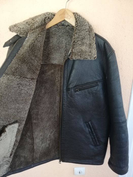 Geaca piele cojoc Teranova bărbati xl