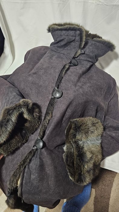Geaca/cojoc de blana naturala XXL