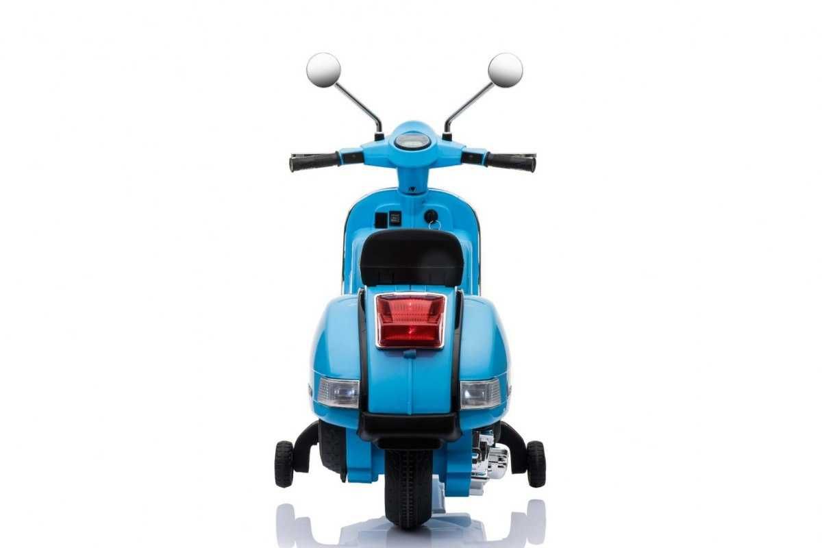 Motocicleta electrica pentru copii Scuter Vespa (PX150) Albastru