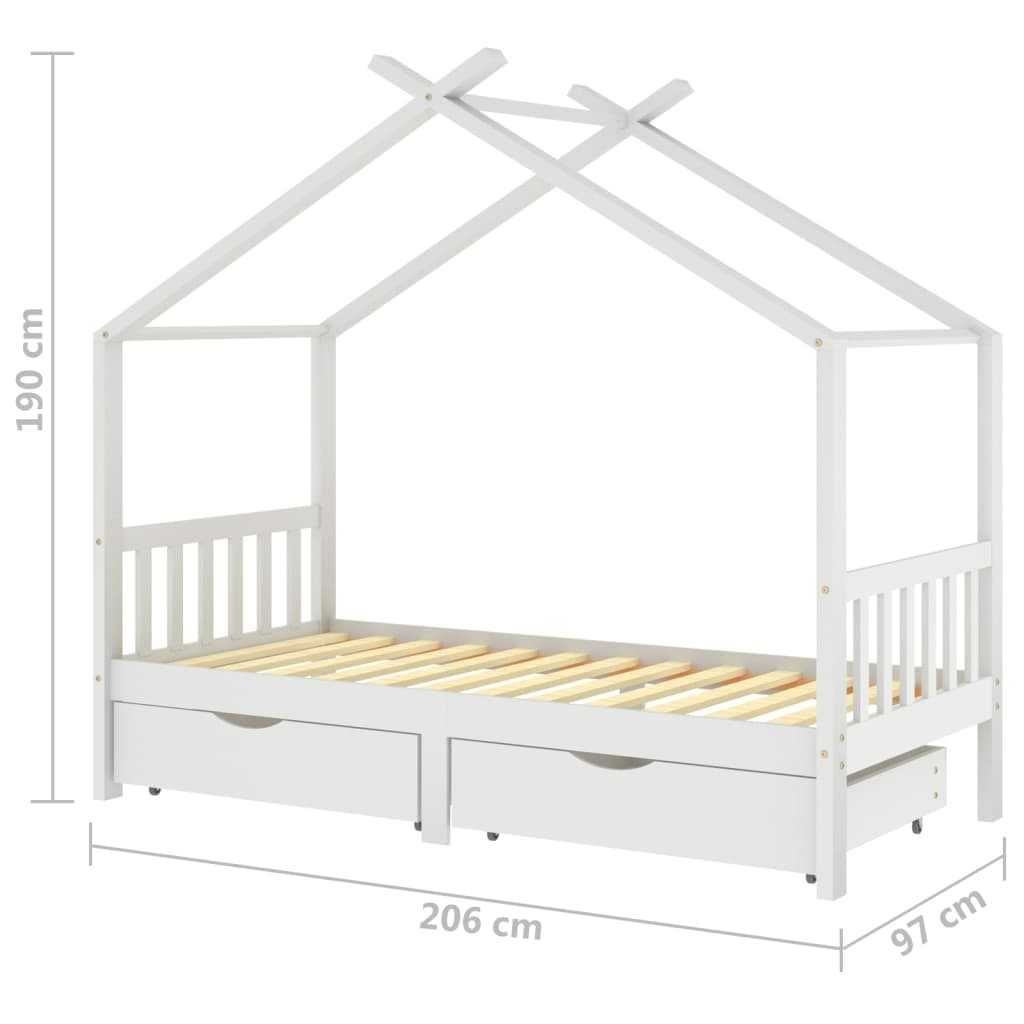 Рамка за детско легло монтесори, ИЗБОР НА ЦВЯТ, 90х200 см