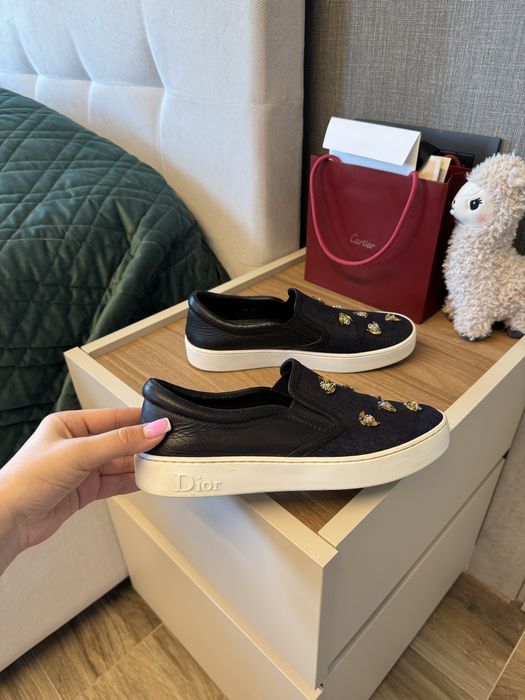 Loafere de damă Dior, originali, mărimea 40 (26 cm)