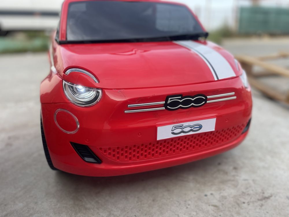 Masinuta electrica 12V Nichiduta cu licenta Fiat 500E Red