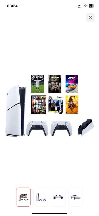 Playstation 5 недавное куплен почти новый с играми