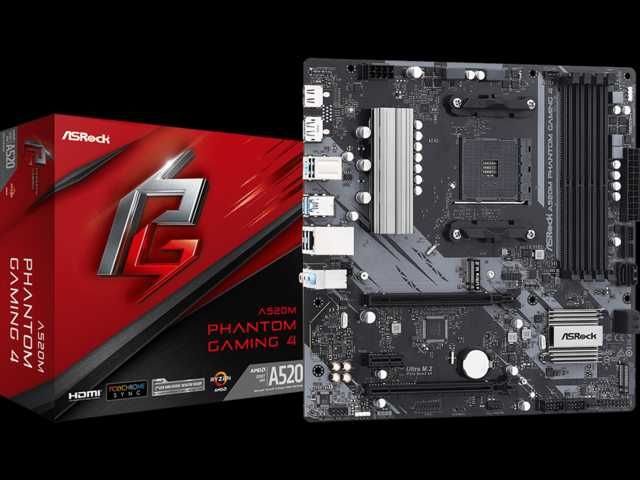 ASRock A520M Phanom GAMING 4