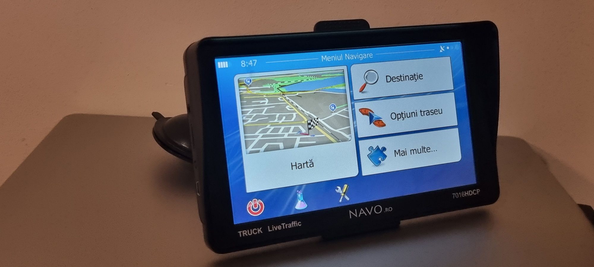 GPS NAVO 7" actualizat