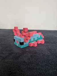 Figurina din lemn axolotl Minecraft