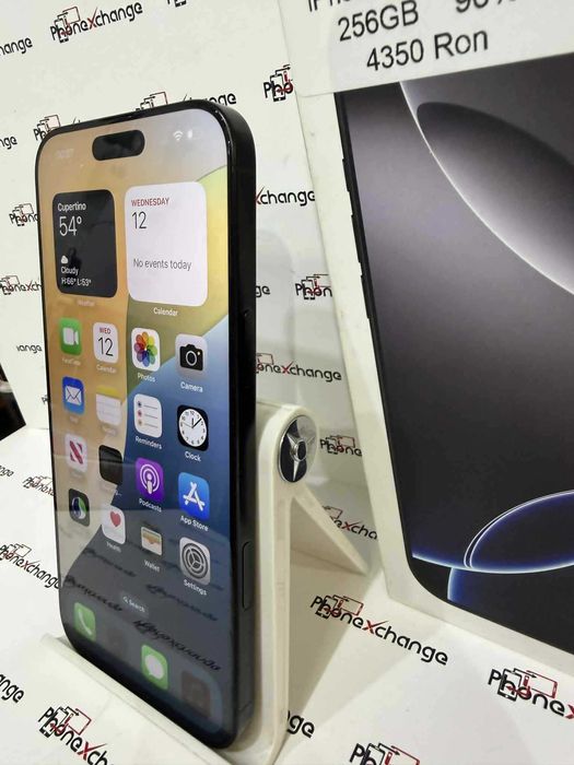 iPhone 16 Pro Max Black Neverlocked 256GB