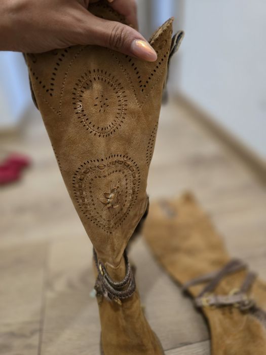 Cizme din piele naturală , 40