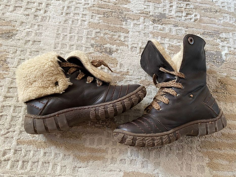 Кожаная демисезонная детская обувь унисекс