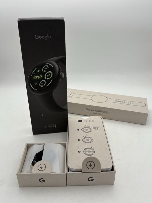 Google Pixel Watch 3 LTE Aluminiu 45mm, absolut nou, OCAZIE