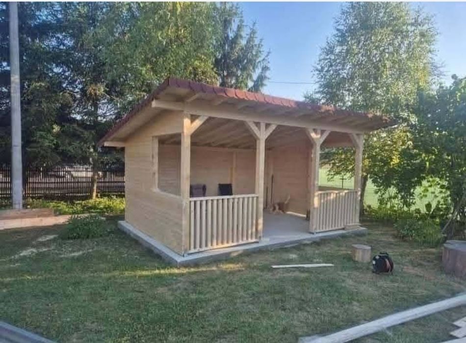 Vând și facem foișoare terase și magazie de depozitare și alte modele