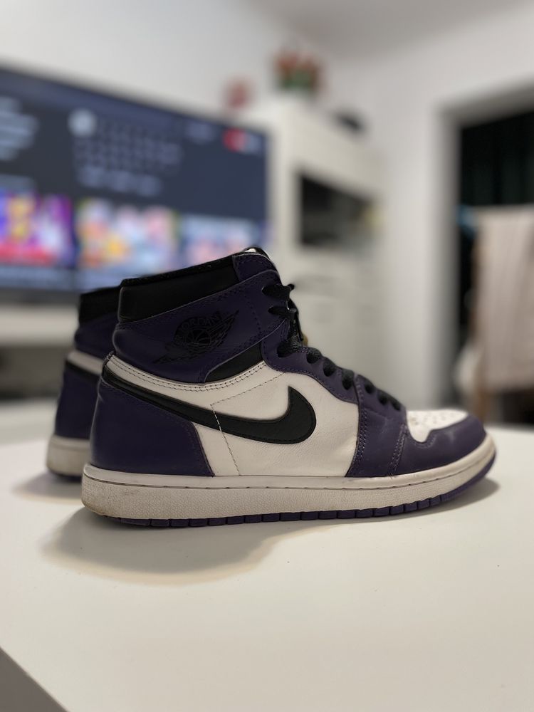 vând jordan 1 retro high court purple