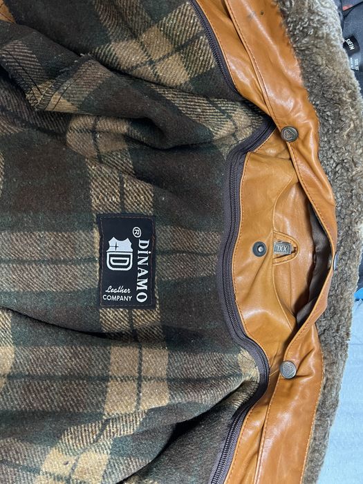 Яке от естествена кожа DINAMO 2XL