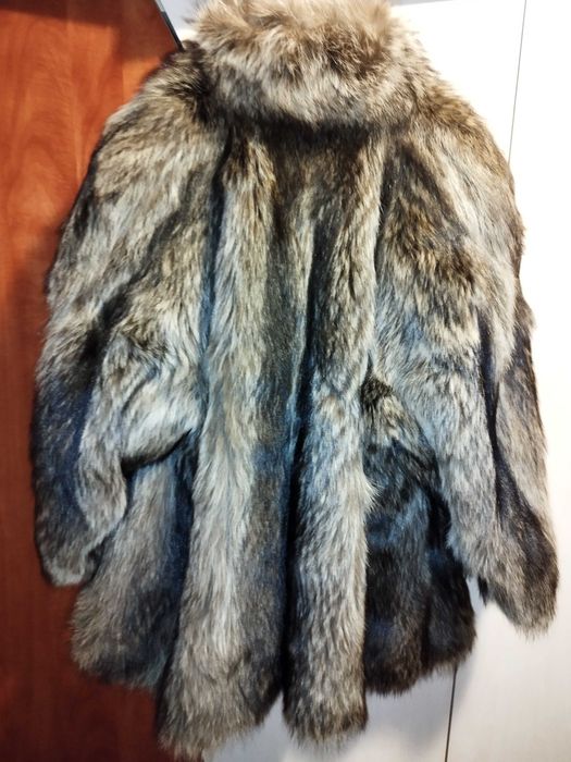 Blană naturală de lup