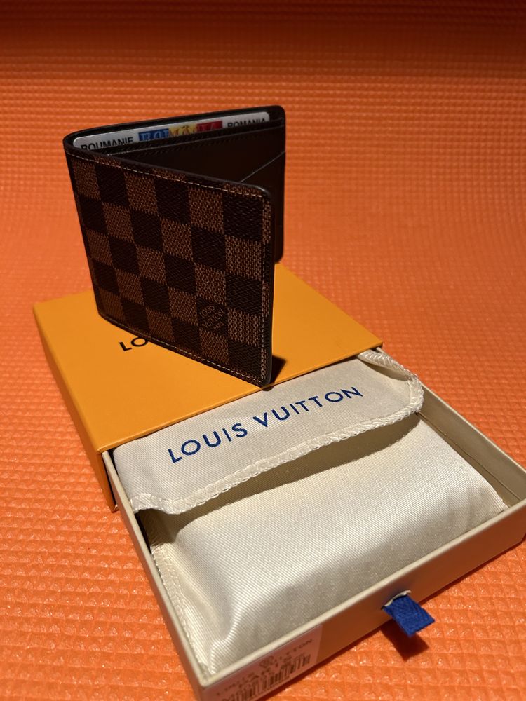 Portofel piele Louis Vuitton LV Monogram Premium 2024