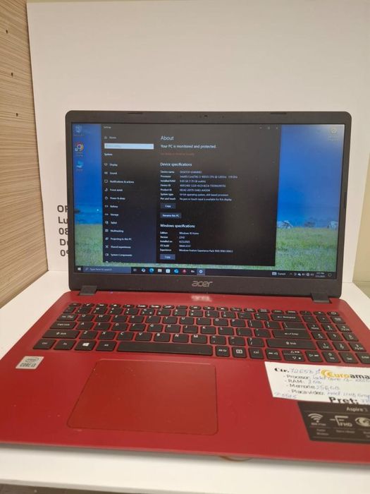 Laptop Acer Aspire 3 A315-56 -P-