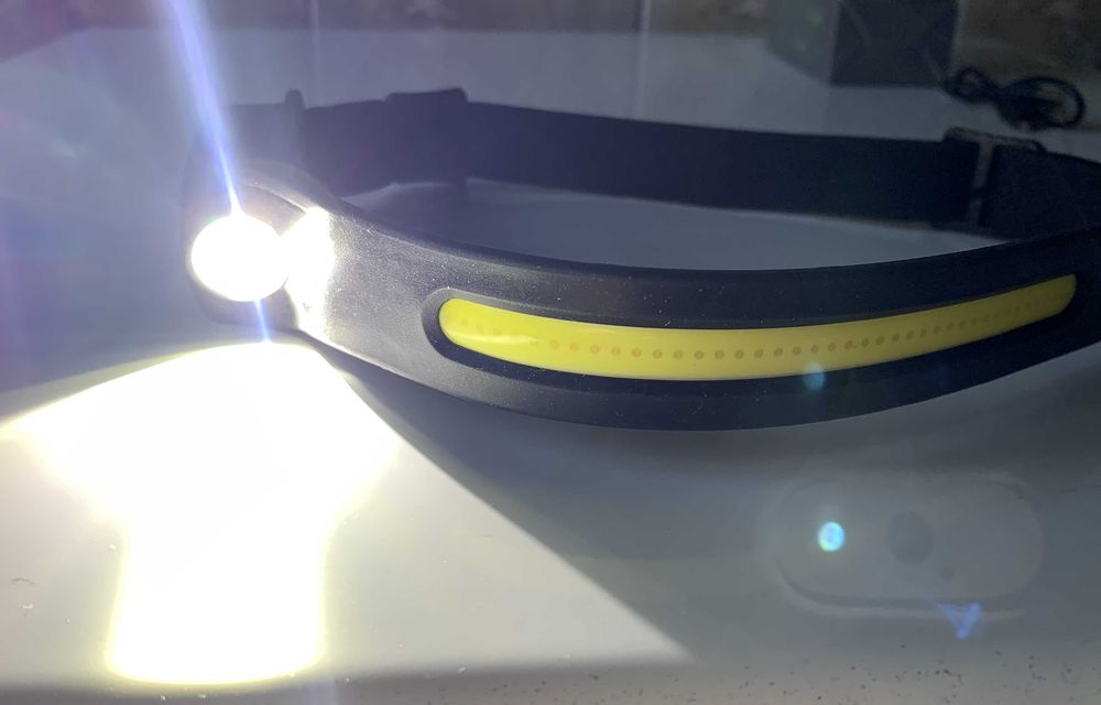Lanterna de cap noua cu banda de LED-uri