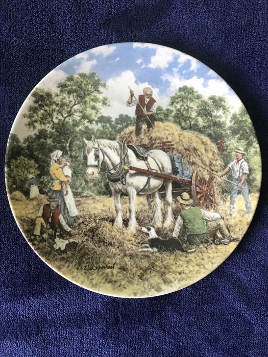 Farfurii ornamentale de colectie din 1988/89 Anglia