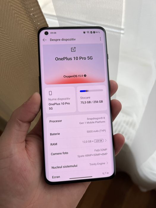 OnePlus 10 Pro 256/12 Gb Ram
