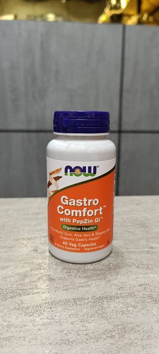 Now gastro comfort with pepzin gi 60 veg capsules
