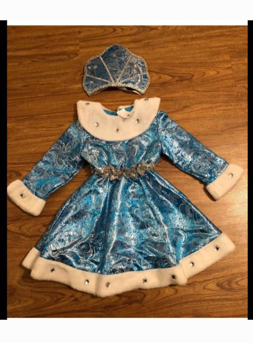 Распродажа новогодние костюмы!!! костюм снегурочка для девочки