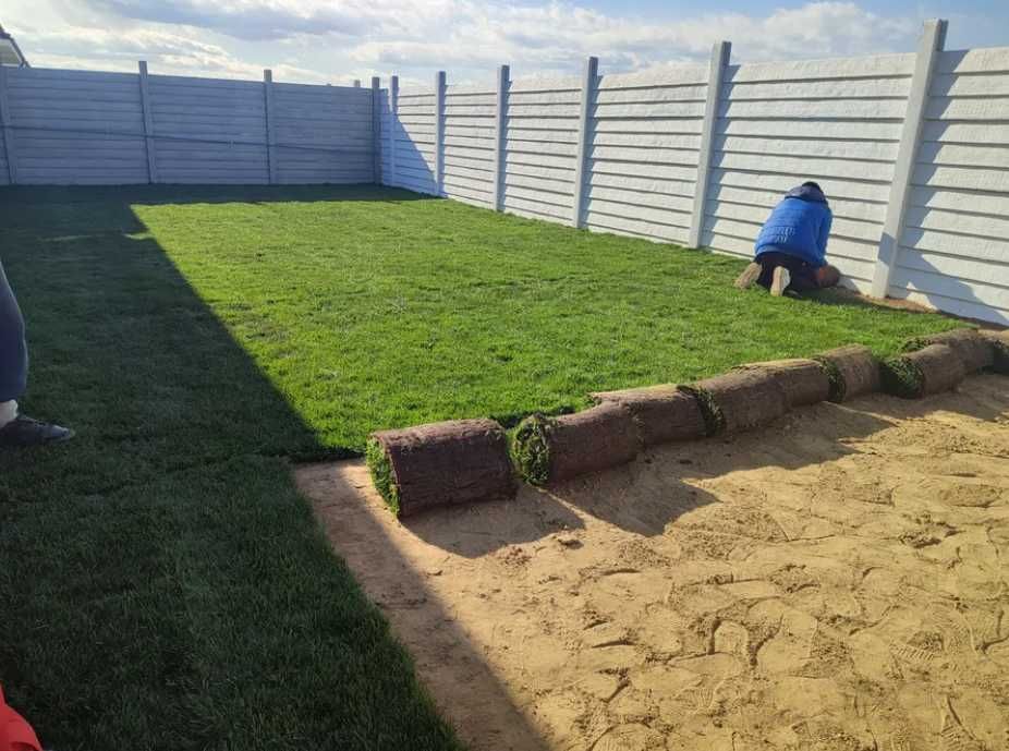 Gazon Rulou Transport montaj