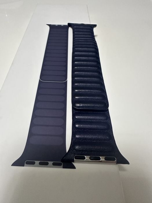 Каишка Apple Watch 45mm Ink Leather