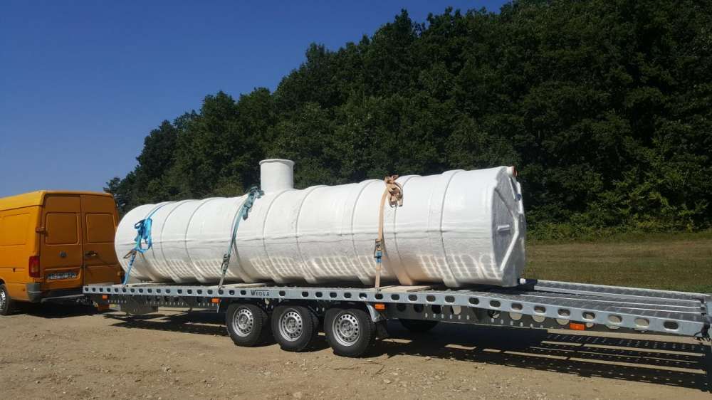 Bazin din fibra de sticla pt apa 10000litri transport la domiciliu