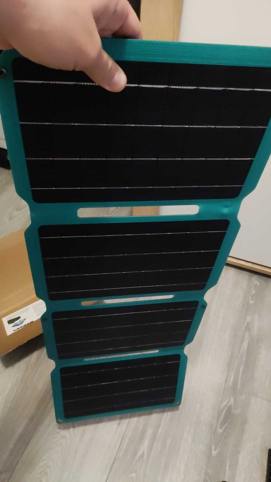 Panou solar pliabil ETFE 28W 18V Ieșire USB DC tip C încărcare rapida