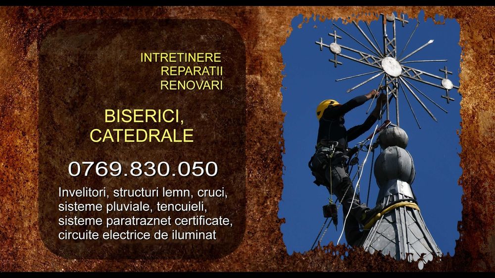 ALPINISTI UTILITARI constructii, reparatii, intretinere