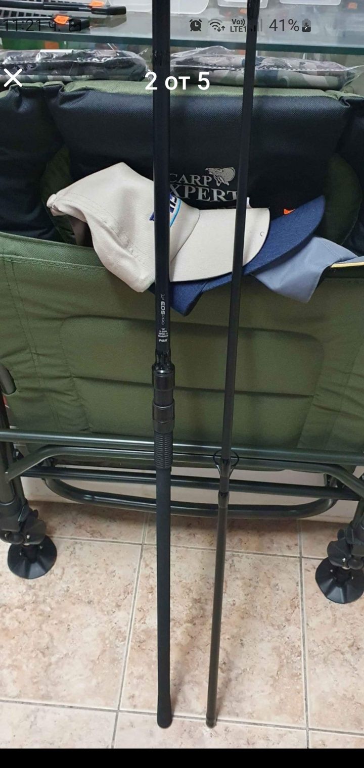 ПРОМО! SPOD пръчка на 2части FOX EOS 3.65м., 5.0lb.