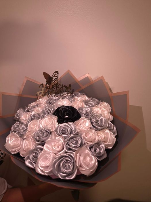 Buchete și flori handmade din satin