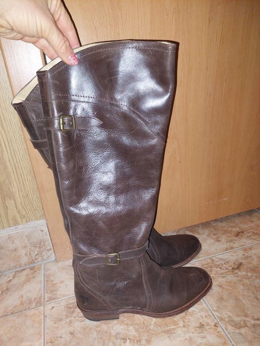 Дамски ботуши естествена кожа