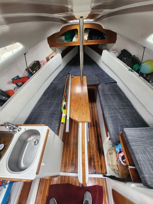 Velier 7,30m , derivor rabatabil+peridoc