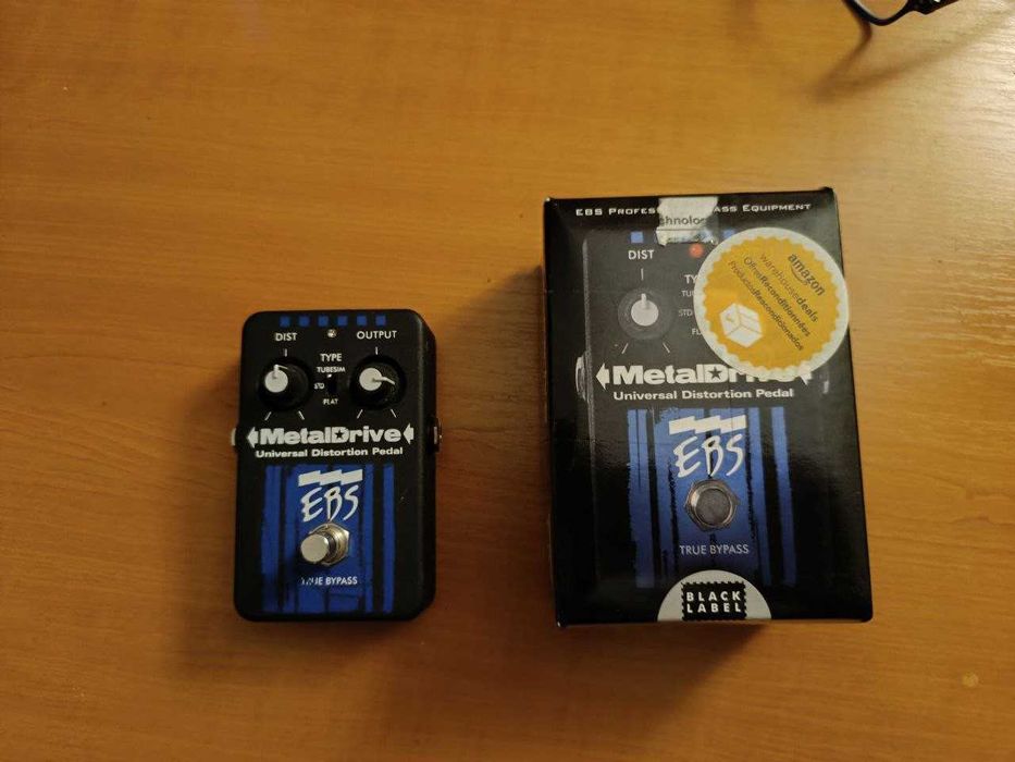 ebs metal drive ефект за бас и китара