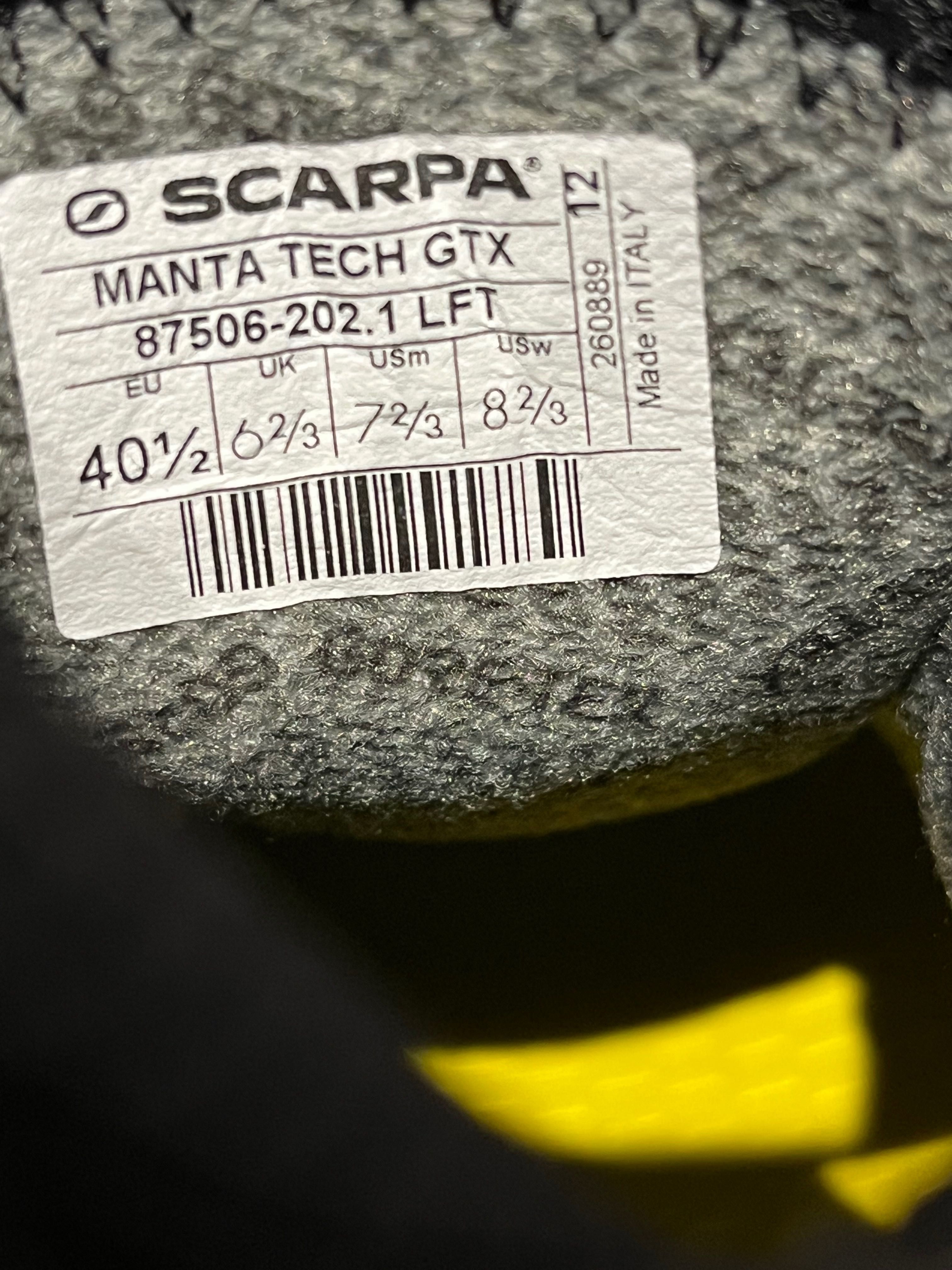 SCARPA MANTA Tech GTX -нови дамски 4-сезонни туристически обувки