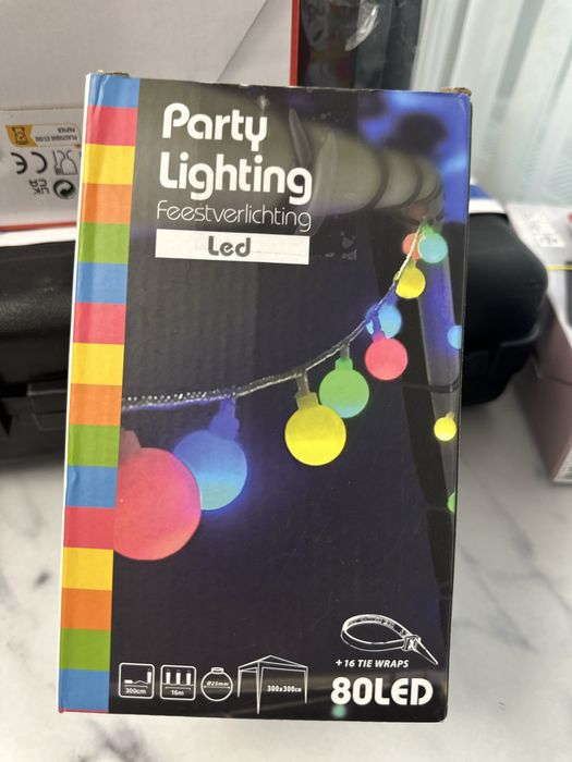 Lumini decorative/party exterior 16m