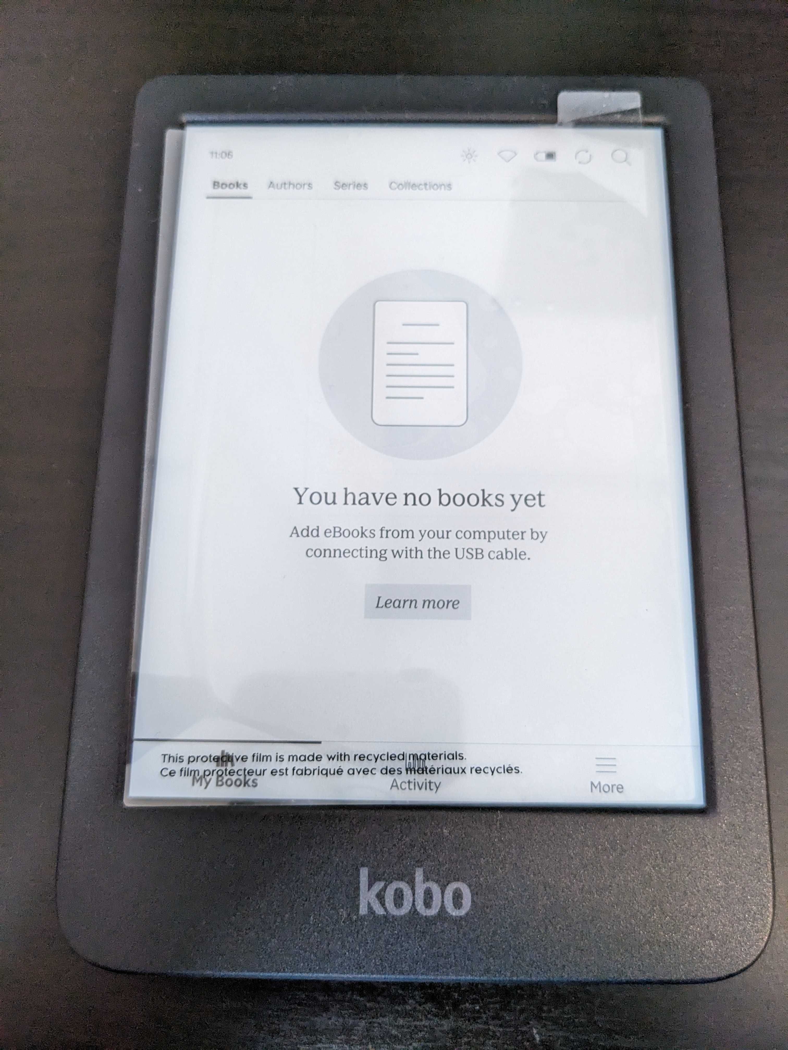 Електронен четец за книги Kobo Clara BW (2024) – Нов и отключен!
